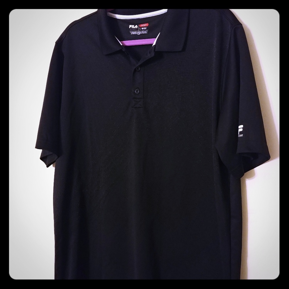 Mens Large Fila Sport Golf Polo